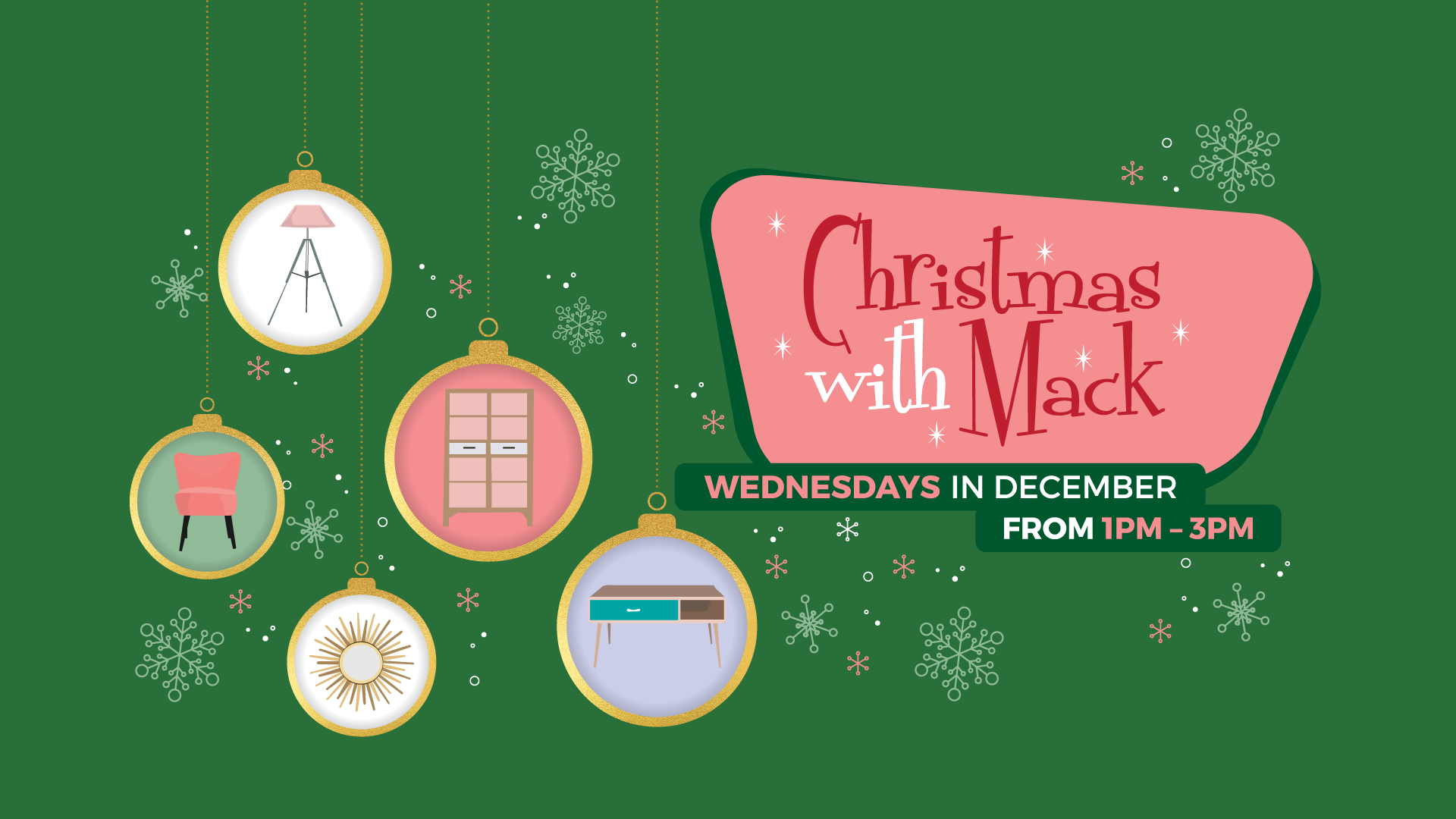 Poster image for the Christmas with Mack social promotion