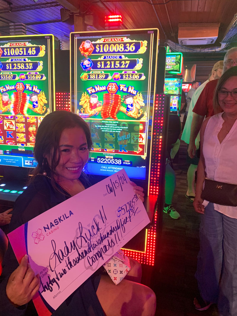Our Winners - Naskila Casino