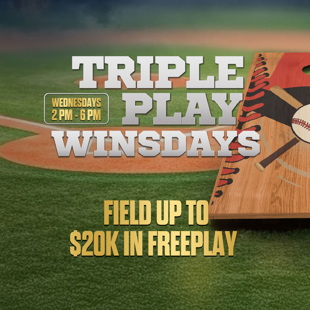 Triple Play Winsdays promotion image