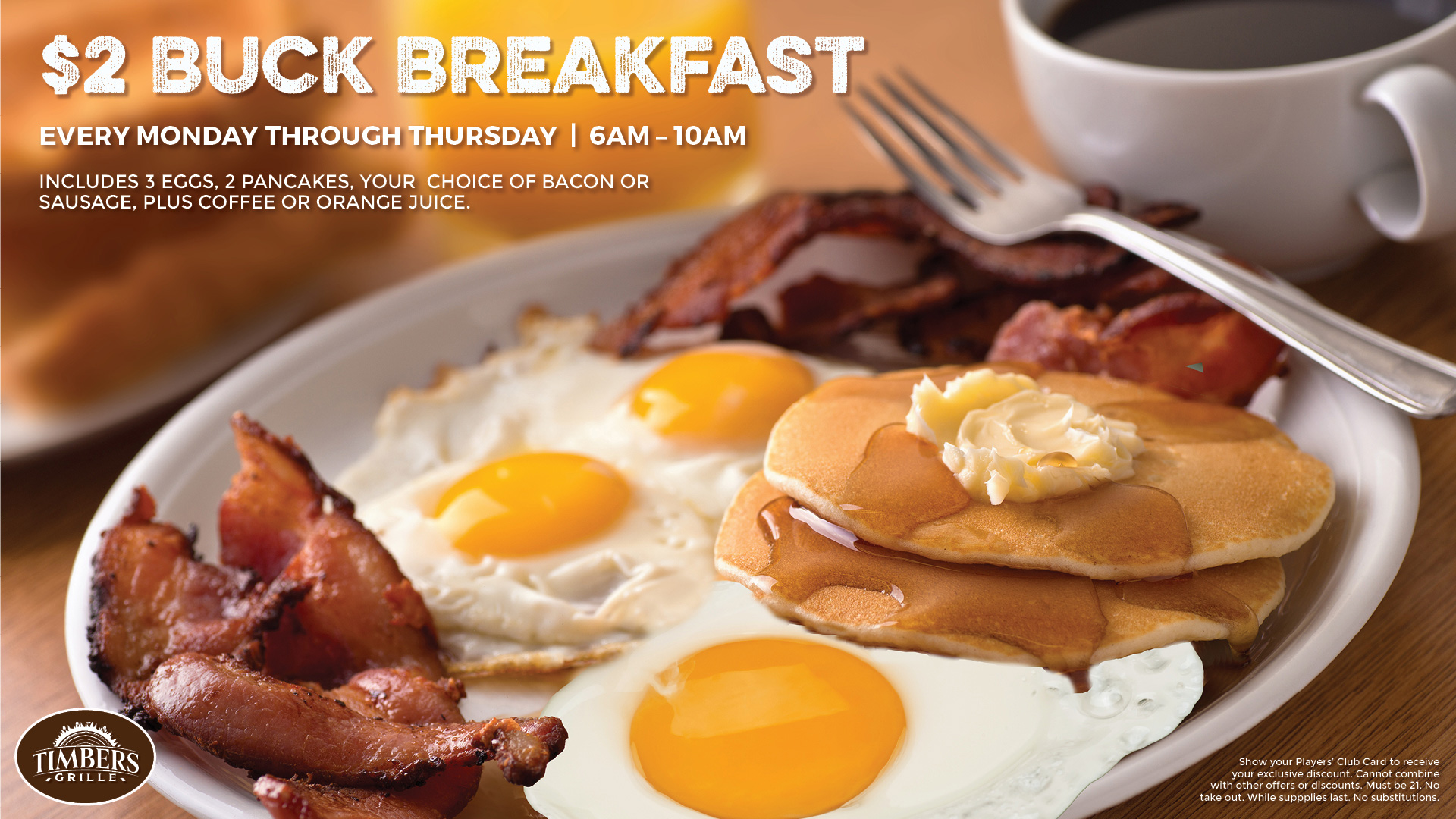 $2 Buck Breakfast promotion image