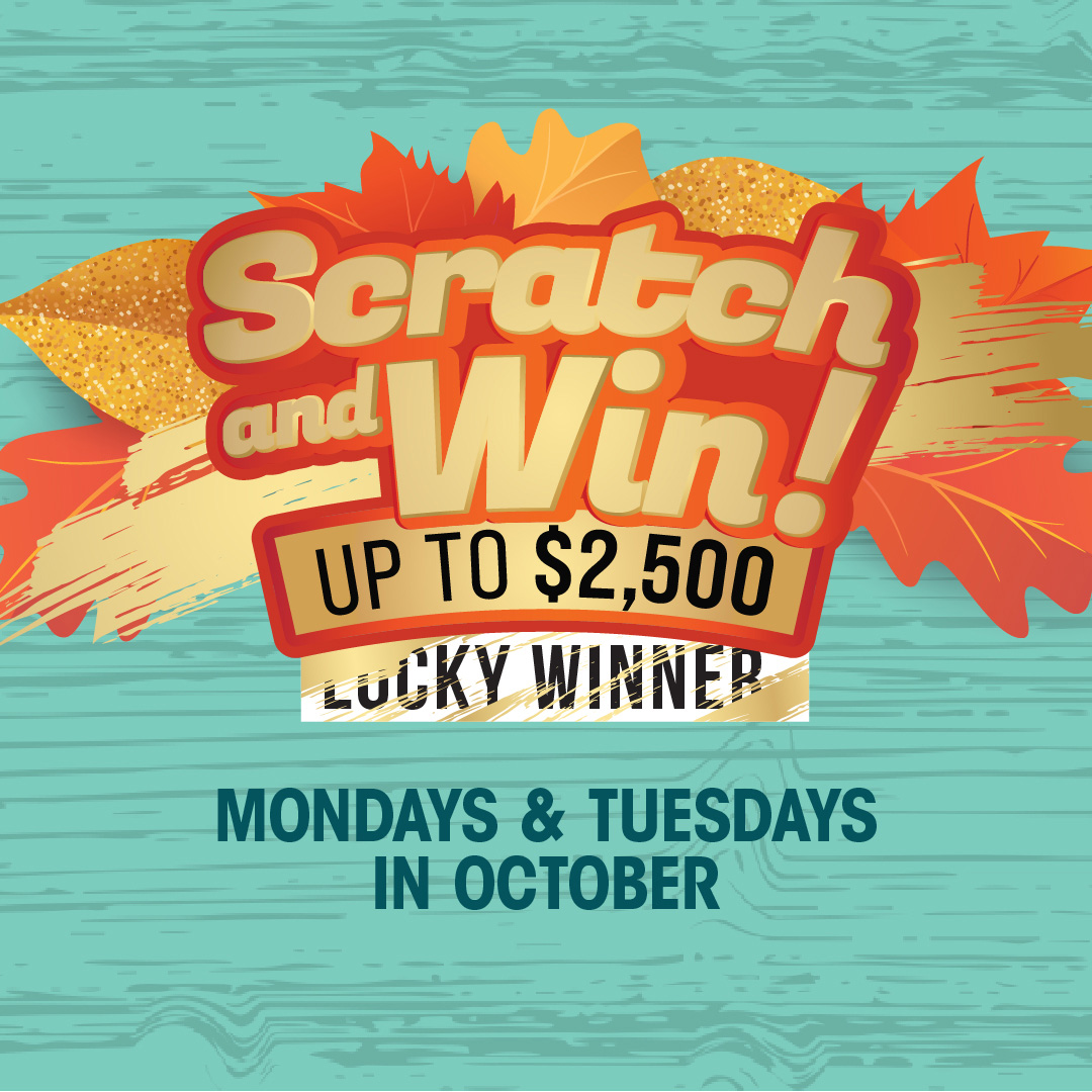 Scratch and Win October promotion