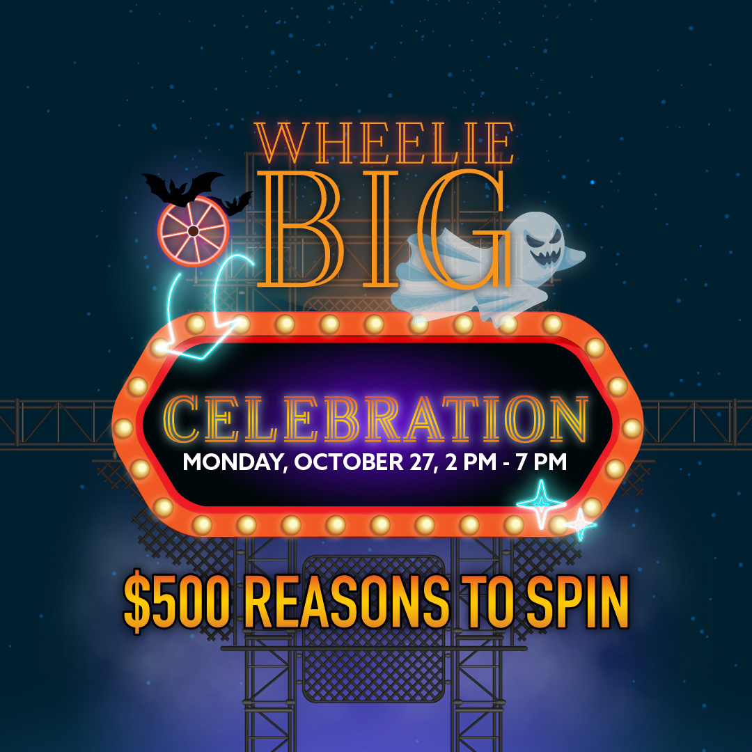 Wheelie Big Celebration October promotion
