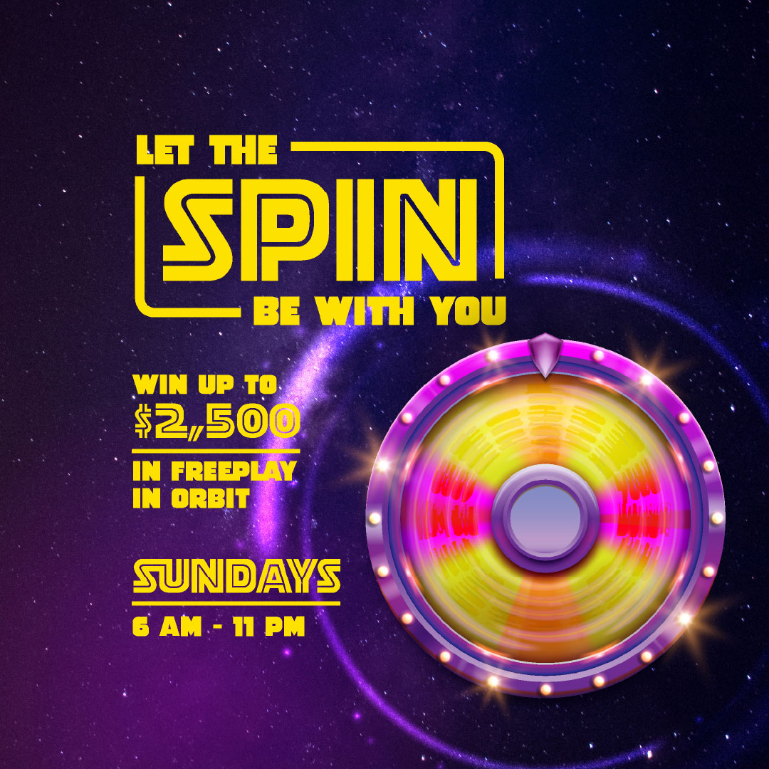 Let the spin be with you