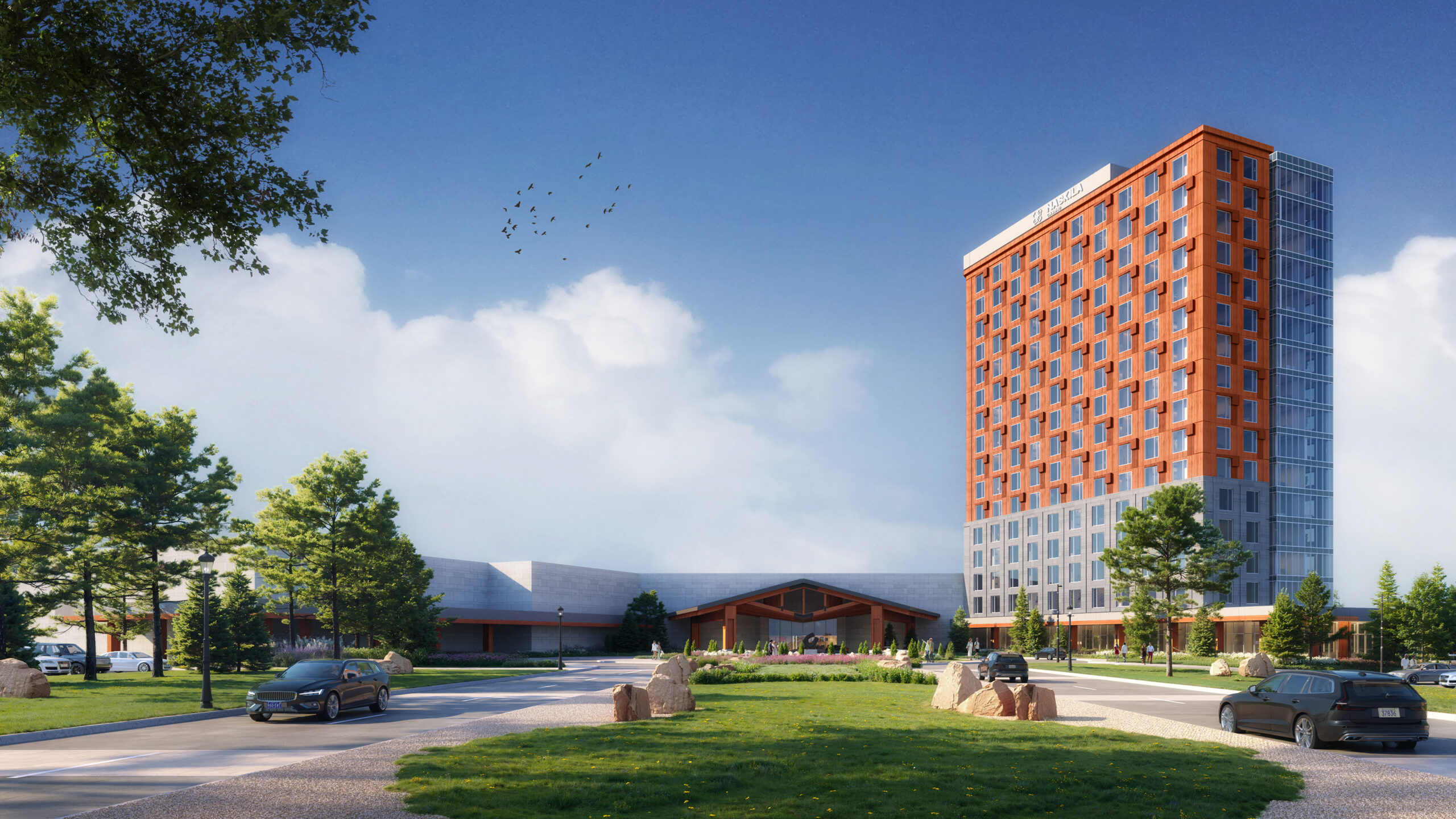  Rendering of new Naskila Casino-Hotel 